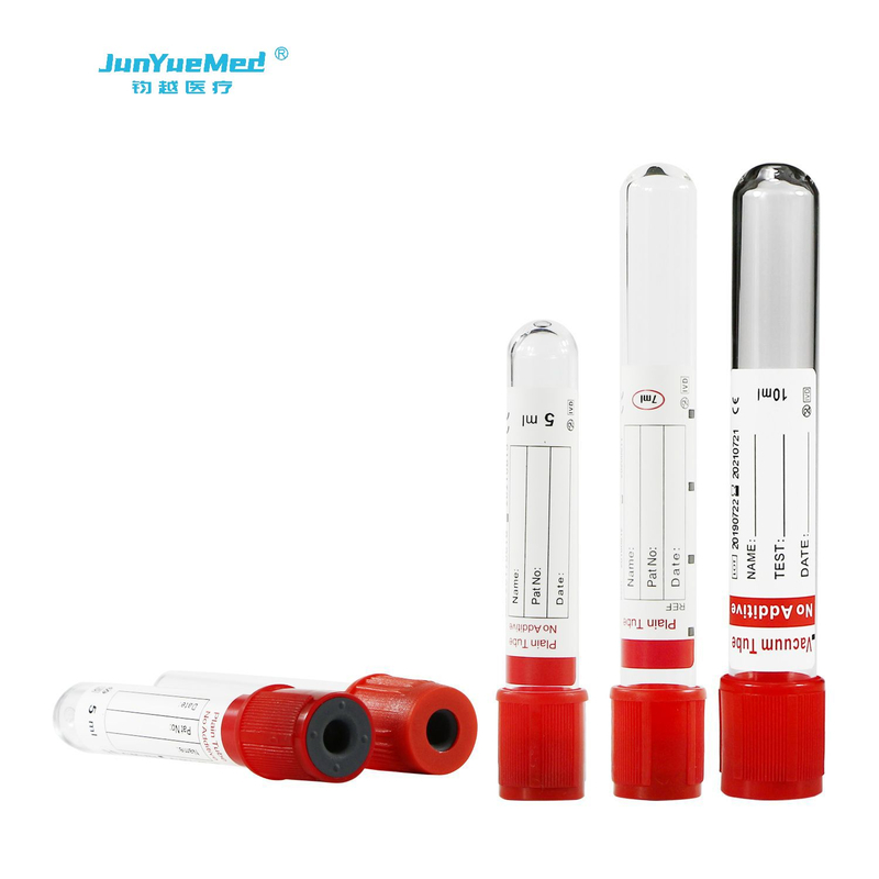 Vacuum Blood Collection Tube plain tube 